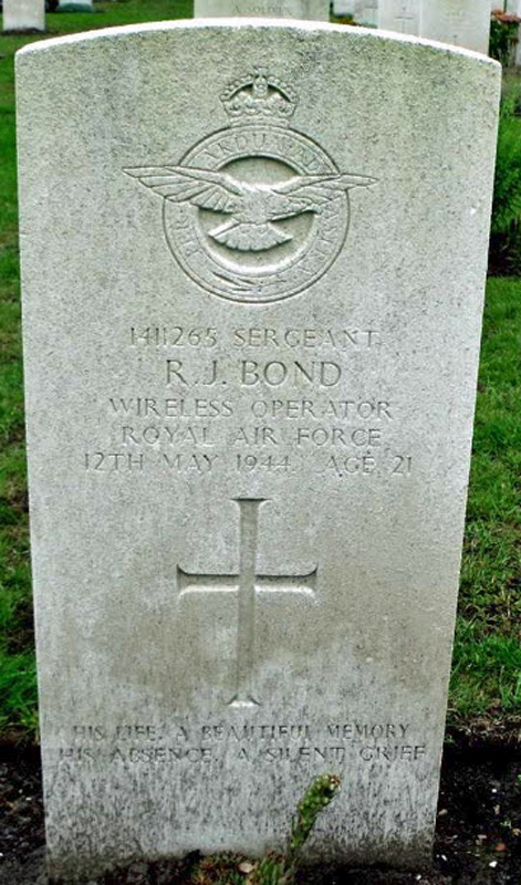 Sgt Raymond James Bond<br/><br /><br />died May 12th, 1944